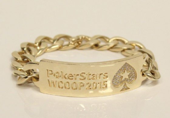 Чемпионский браслет WCOOP можно купить на eBay