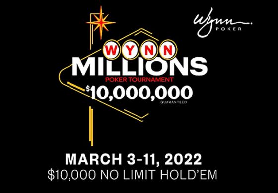 Покерная серия Wynn Millions будет проведена с 21 февраля по 20 марта 2022 года в Лас-Вегасе
