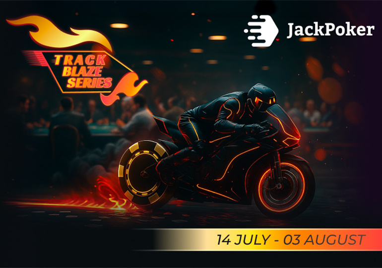 JackPoker запустил серию Track Blaze Series с призовым фондом $1,500,000
